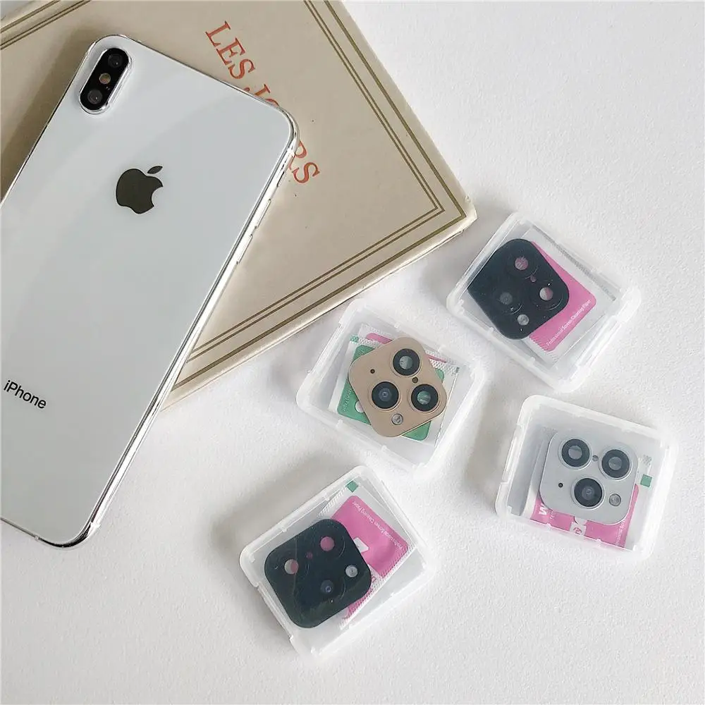 Fake Change Metal Alumium Camera Lens Camouflage for iPhone 11 Protector Ring Cover For X XS MAX Protective Cases | Мобильные