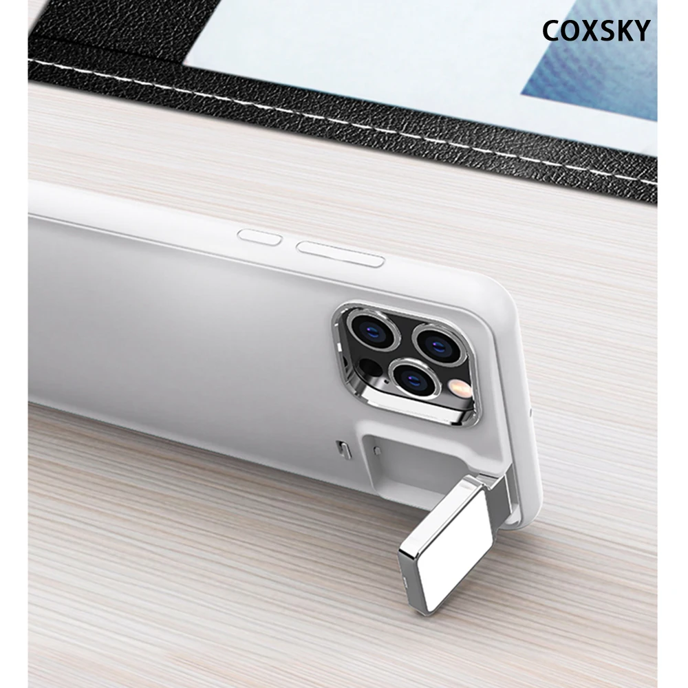 

Top-Inmax New Smart 4 mode Selfie light up phone case for selfie Cases iPhone 12 11 pro max mobile phone holder Cover