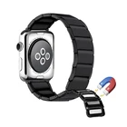 Ремешок для Apple watch band 44 мм 40 мм correa iwatch 3 2 42 мм 38 мм магнитная пряжка браслет из нержавеющей стали Apple watch 4 5 6 SE