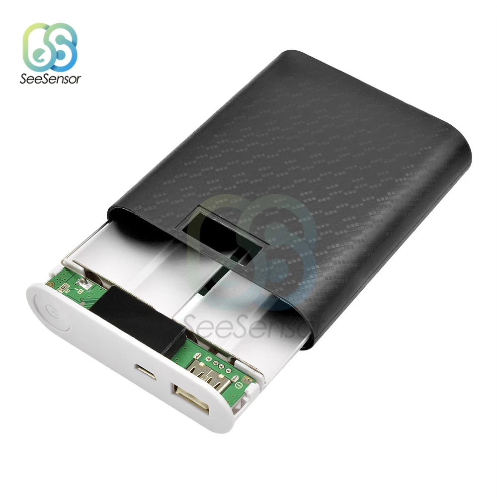 4*18650 Держатель батареи USB внешний аккумулятор коробка мобильный телефон зарядное