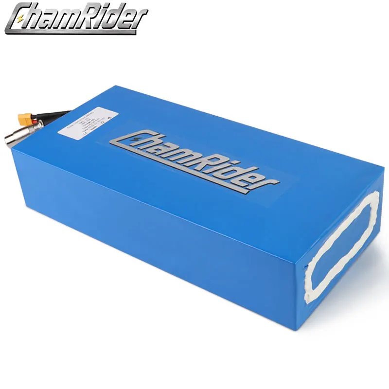 ChamRider 48V 20AH Ebike Battery 40A BMS For Electric18650 21700 Cell Bike 1000W Powerful Electric Bicycle 50A 2000W | Спорт и