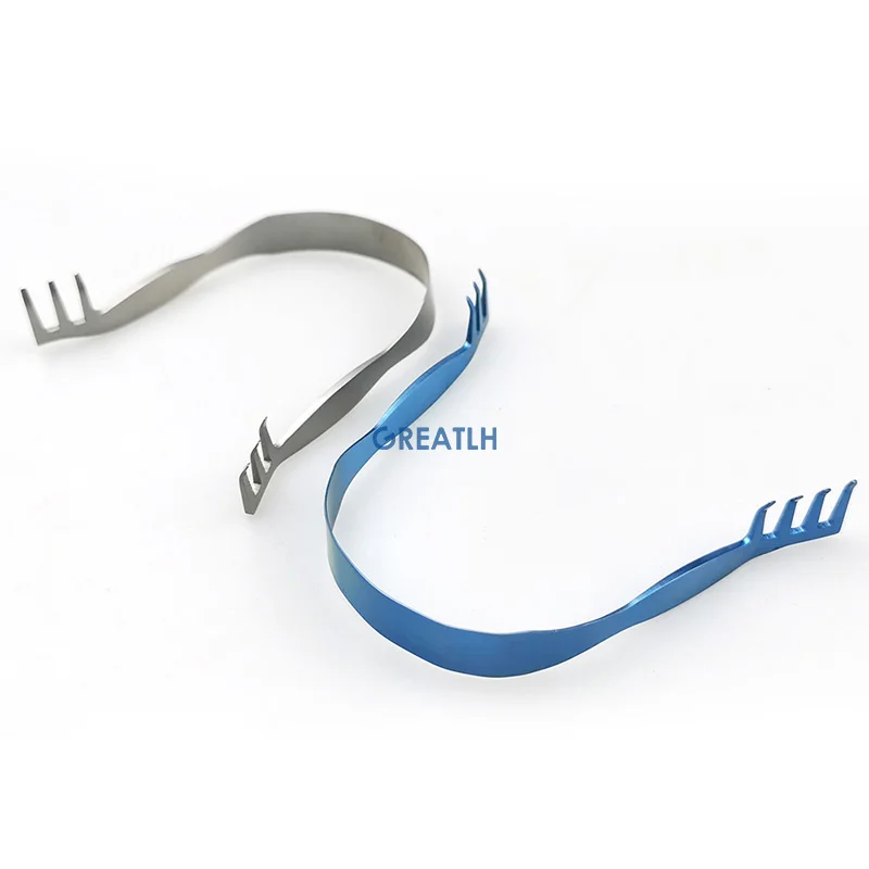 Autoclavable Lacrimal Sac Retractor титан/нержавеющая сталь ветеринарный офтальмологический