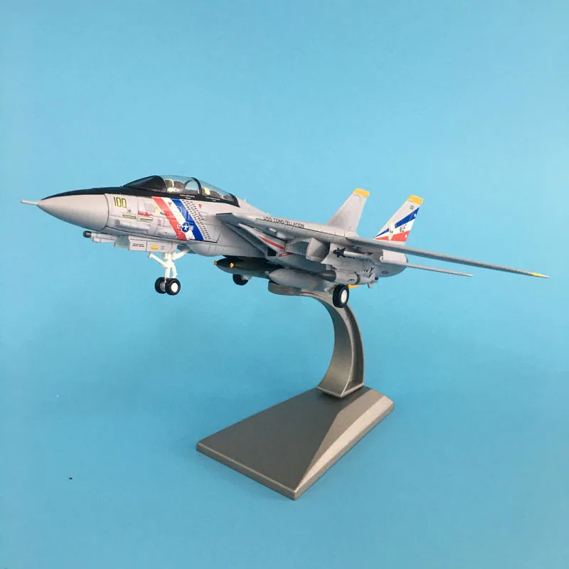 JASON TUTU масштаб 1/100 США Военная Модель F14 истребитель литая металлическая модель