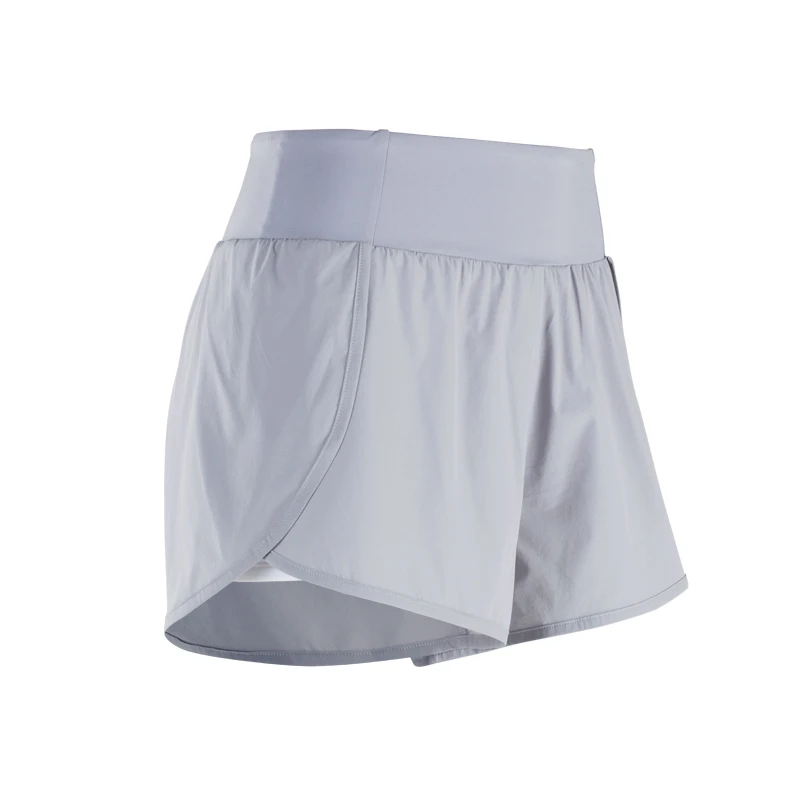 

New Quick-Drying Thin Sports Shorts Women Have Pockets on the Side High Waist Solid Color Can be Worn Outside for Running Yoga