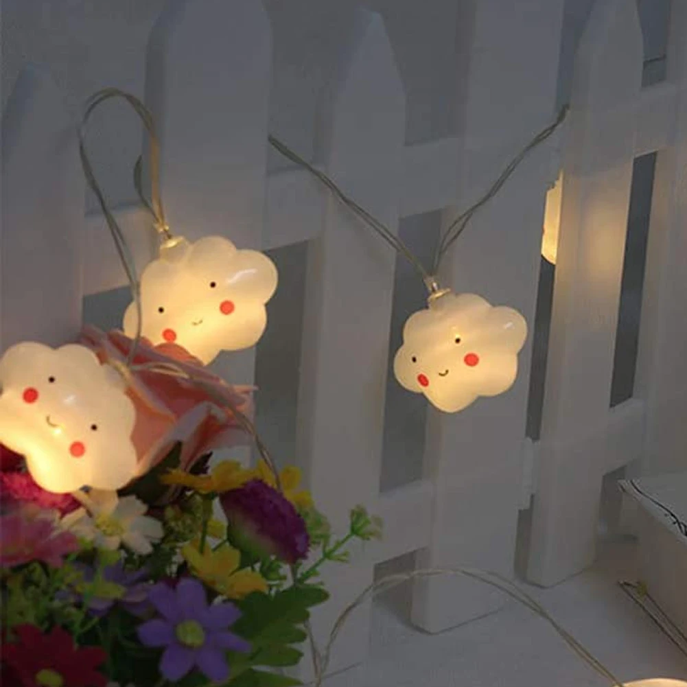 

Fairy String Lights Cloud 20 LEDs Battery Operated Decorative Indoor Outdoor Room Party Wedding Christmas Party Decoration