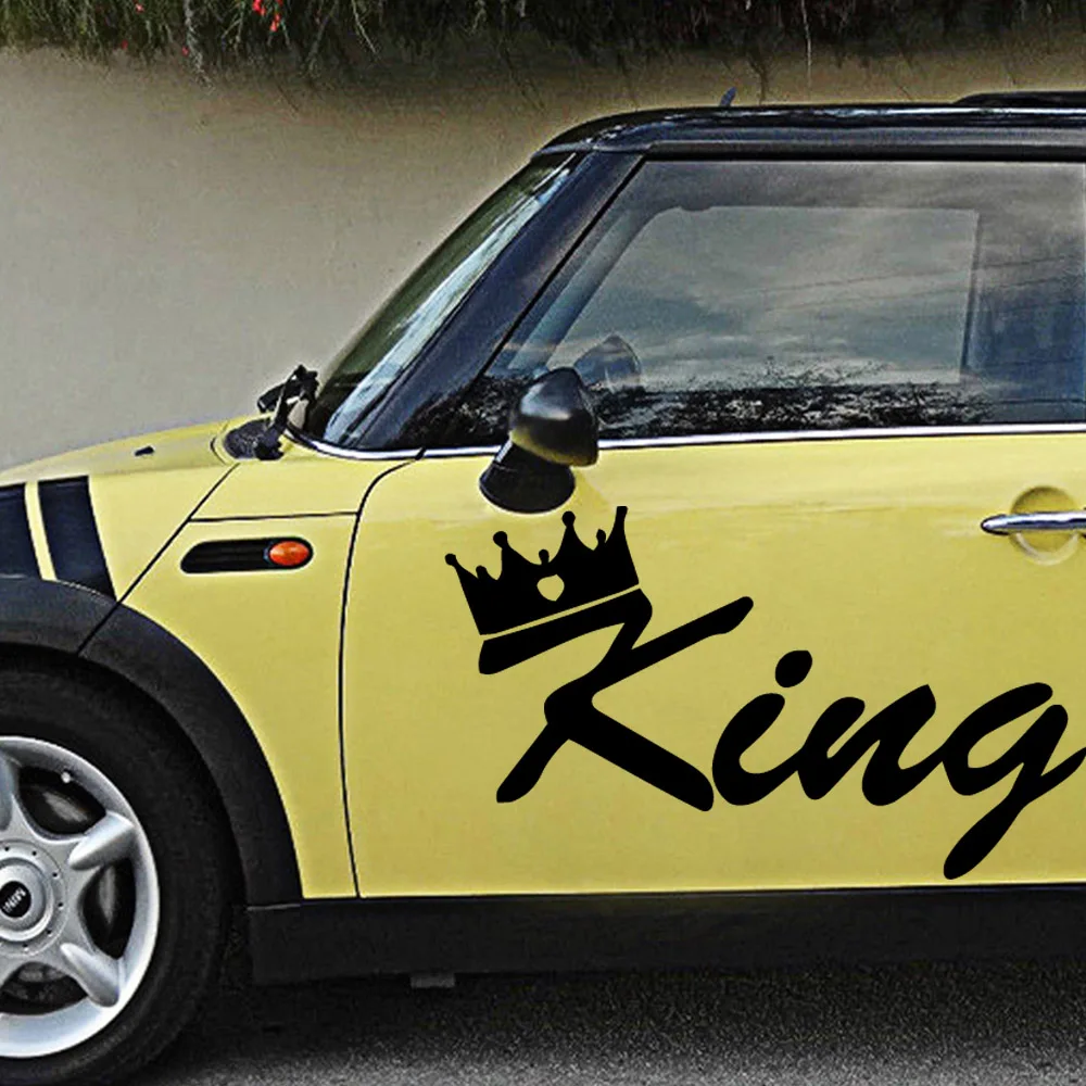 

Funny Queen's Crown Car Stickers Personalized Car Stickers Motorcycle Decals