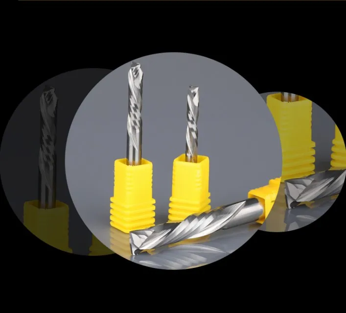 

Фрезы твердосплавные спиральные с двумя канавками, 6 х32 мм, 1 шт.