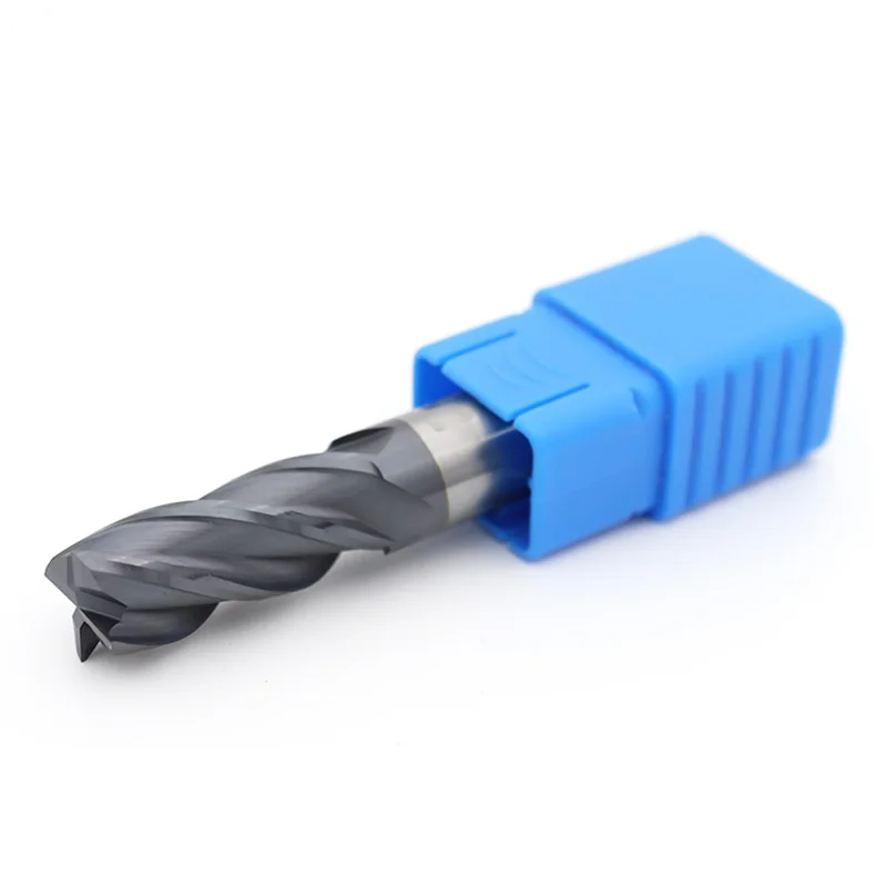 

14X14DX150LHRC50 4F CNC Carbide End Mills Tungsten Machine Cutter Tools 4 Flute Metal Steel Key Face Square Router Bit