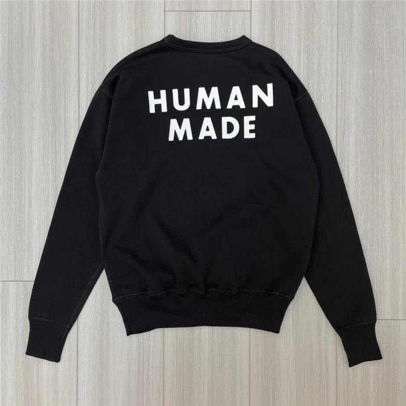

Oversized Human Made Polar Bear Sweatshirts Men Woman 1:1 High Quality Human Made Sweatshirts Fleece Hoodie