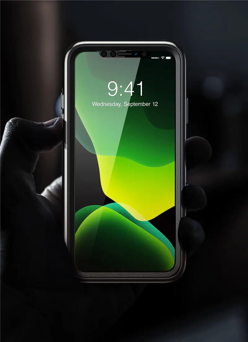 Чехол для iPhone 11 6,1() SUPCASE UB электро-металлический гальванический+ Гибридный чехол из ТПУ с встроенным защитным экраном