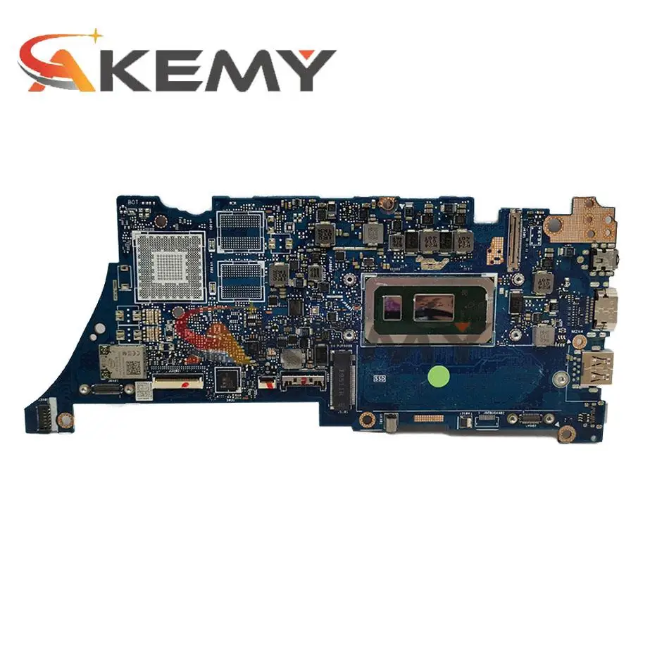 akemy ux334fa laptop motherboard for asus zenbook 13 ux334fl ux434fac ux334f original mainboard with i5 8265u 8gb ram free global shipping