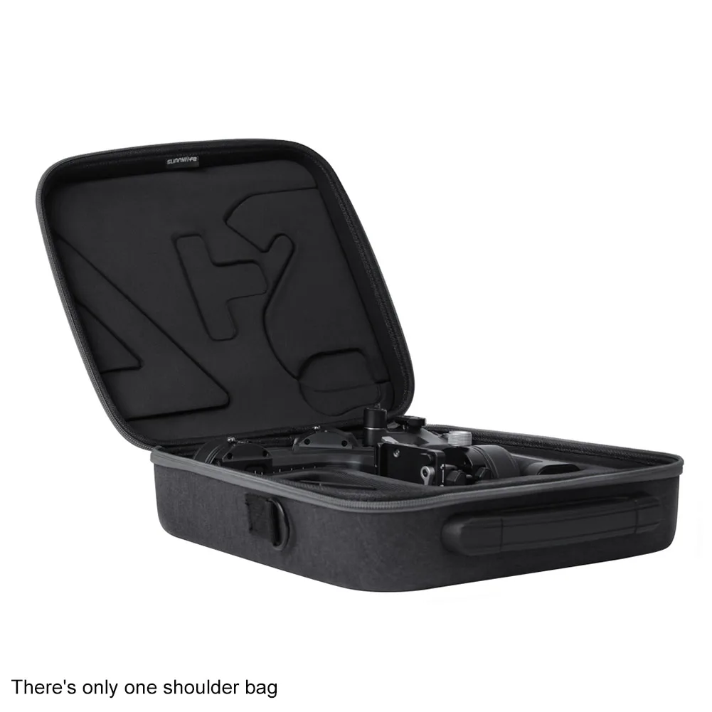 

Large Capacity Crossbody Shoulder Bag EVA Zipper Closure Scratch Proof Carrying Case Accessories With Adjustable Strap For RSC 2
