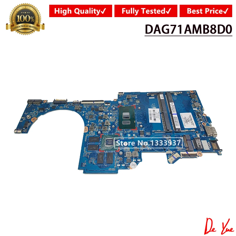 

Материнская плата для ноутбука HP PAVILION 15-CC 14-CC со штативом 927271-001 927271-501 927271-601 системная плата DAG71AMB8D0