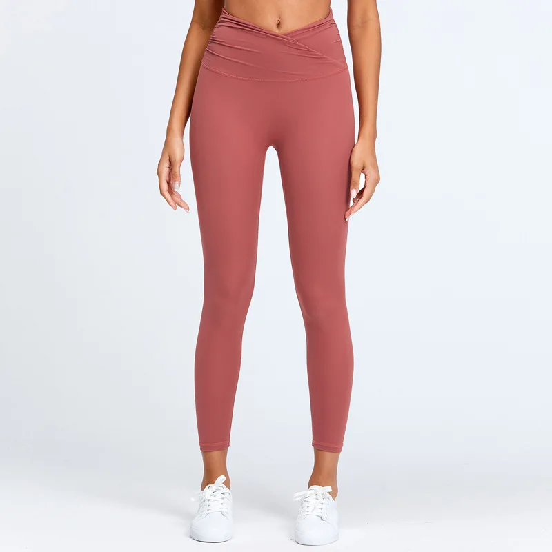 

High Waist Sport Gym Legging Yoga Pants Women Squat Proof No Camel Toe Workout Fitness Athletic Tights
