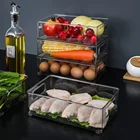 Органайзер для холодильника ящиков Кухня холодильник ящик для хранения контейнеров прозрачный Еда коробки сохраняющий свежесть кладовая организации хранения