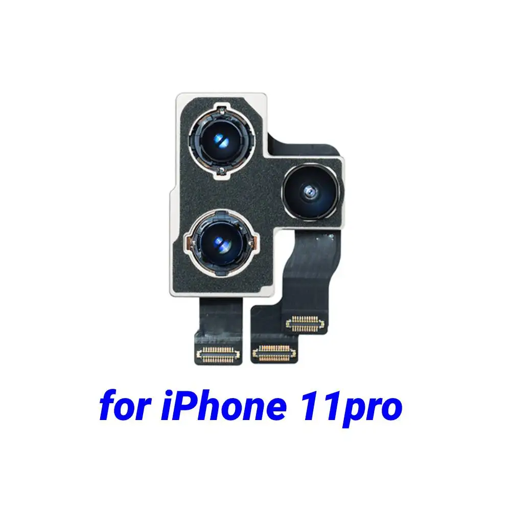 C&aacute;mara trasera 100% Original para iPhone X, XR, XS, XSMax, 11, 11PRO, 11promax, Cable flexible, reparaci&oacute;n de tel&eacute;fono-3