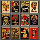 Ретро-постер-Кобра Кай, Популярная ТВ-серия, Картина на холсте, картина из фильма карате, Настенная картина для гостиной, украшение для дома