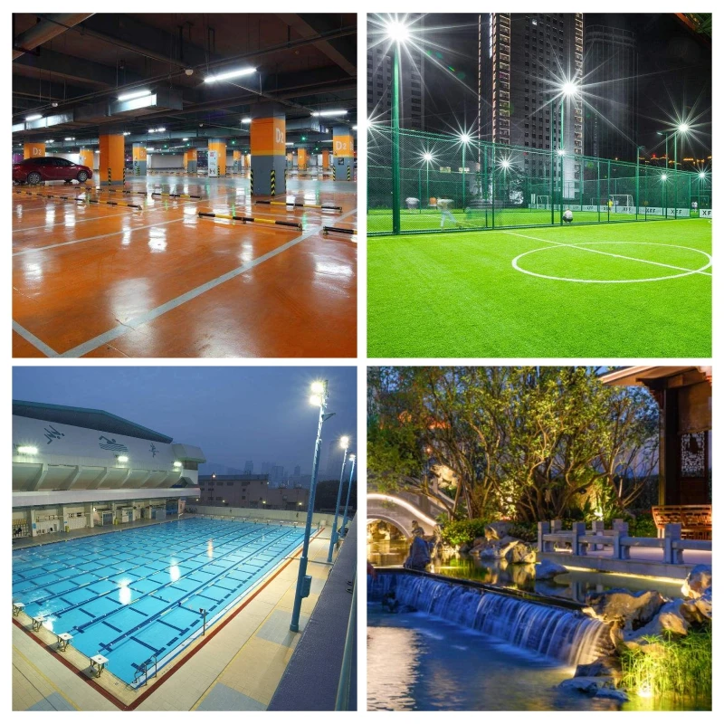 

1/2/4pcs/lot 150W Led Floodlight 220V Outdoor Garden Flood Light Spotlight Focos LED Reflector Street Lamp Landscape Lighting