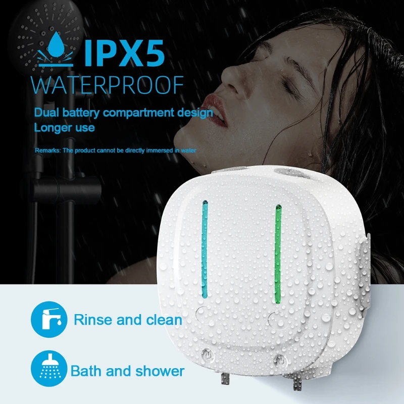 

Touchless Soap Dispenser Infrared Sensor Hand Sanitizer Bathroom Kitchen Hotel