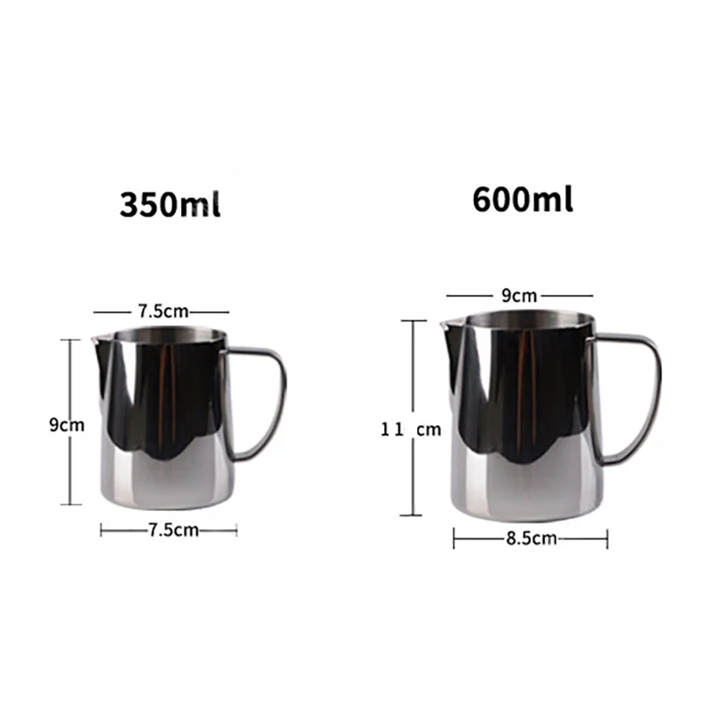 

Stainless Steel Milk frothing jug Espresso Coffee Pitcher Barista Craft Coffee Latte Milk Frothing Jug Pitcher Mug Cup