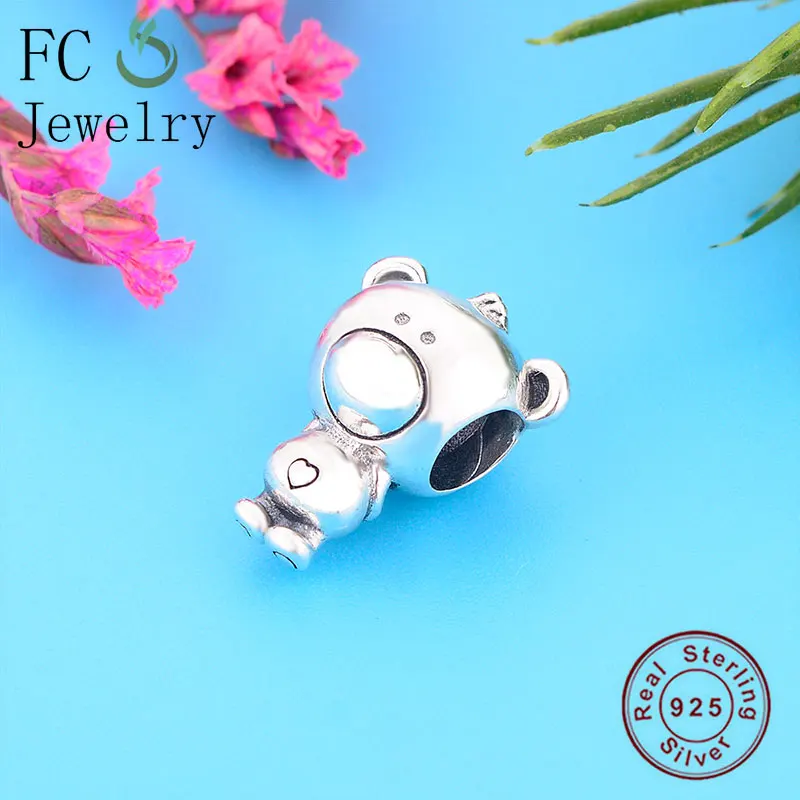 FC ювелирное изделие оригинальный фирменный браслет с шармами из серебра 925 пробы