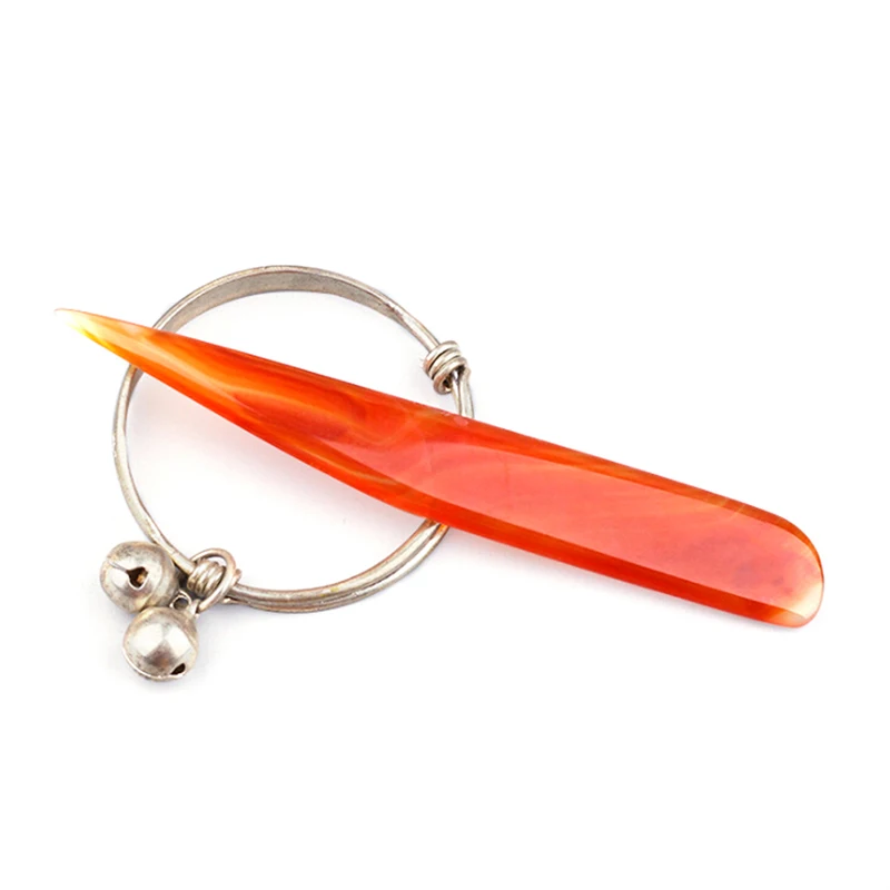 Натуральный агатовый нож полировальный ручной инструмент для и рукоделия