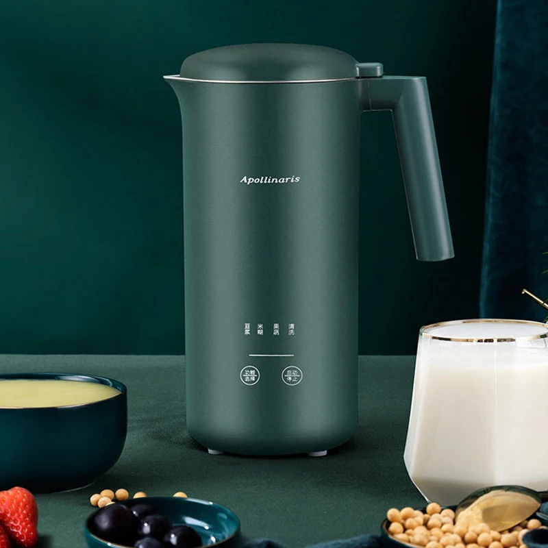 

Mini Soybean Milk Machine Filter-free Cytoderm Breaking Machine Multifunction Breakfast Soy Milk Maker With Automatic Cleaning