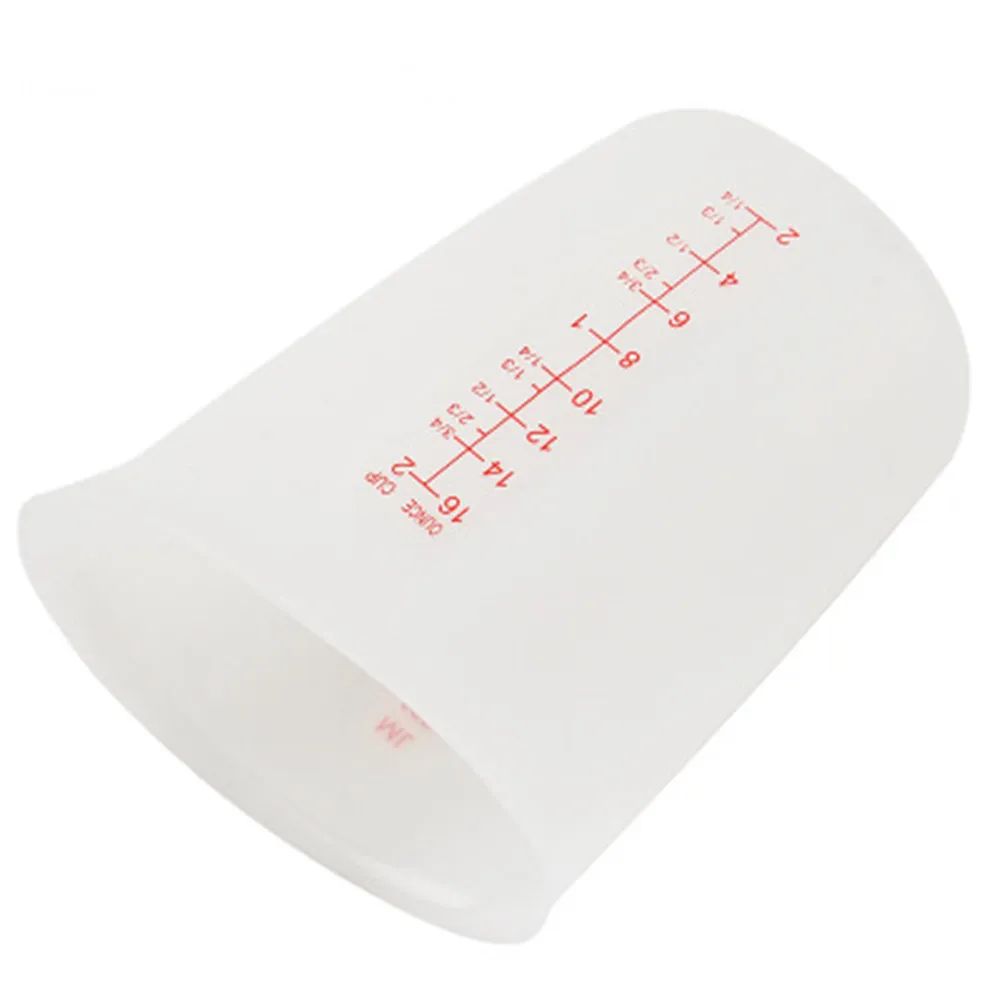 Exploding Food Grade Silica Gel Class: Translucent Internal And External Double Scale Soft 250ml500ml Measuring Cup | Дом и сад
