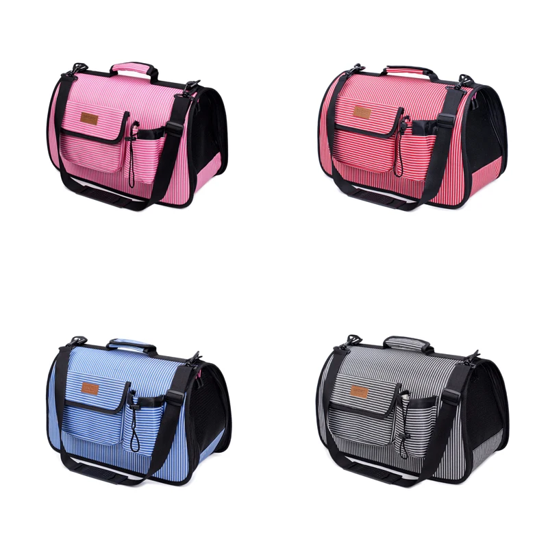 Прочная и портативная складная переносная сумка для переноски собак или кошек |