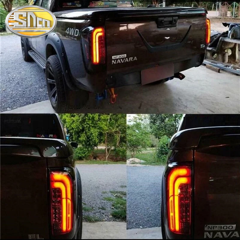 

Rear Driving Lamp + Brake Light + Reverse + Turn Signal Car LED Tail Light Taillight For Nissan Navara NP300 2015 2016 2017 2018