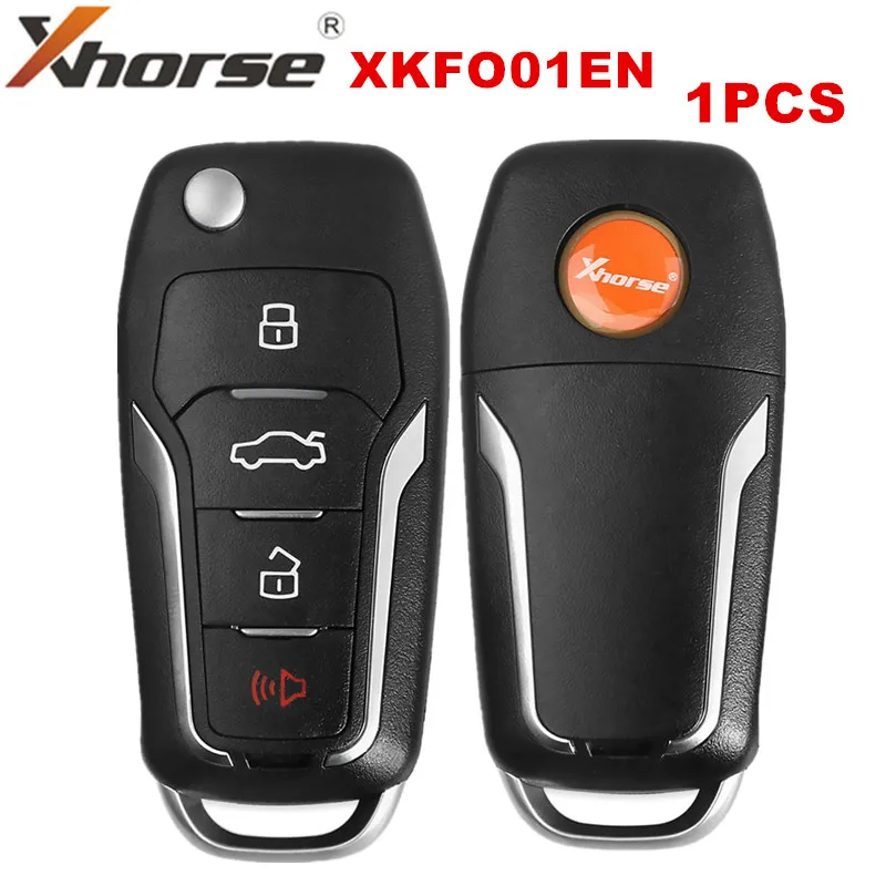 

1 шт./лот Xhorse XKFO01EN проводной дистанционный ключ для Ford Condor Flip 4 кнопочный неподвижный ключ King английская версия