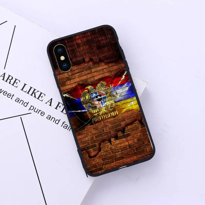 

ARMENIA flag design aesthetic Phone Case for iPhone 11 12 pro XS MAX 8 7 6 6S Plus X 5S SE 2020 XR