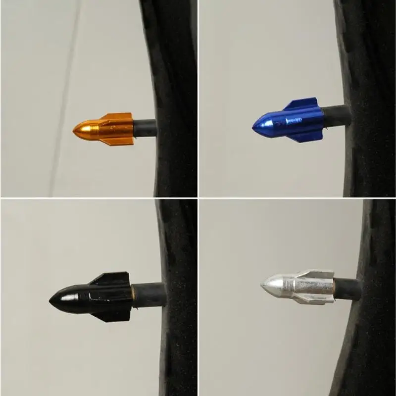 

Aluminium Alloy Rocket Shape Road Bicycle Motor Bike Car Tyre Wheel Rims Stem Air Valve Cap Valve Dust Cover