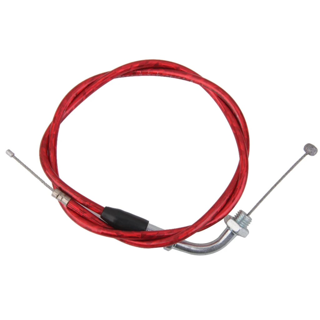 

1 Pcs PREMIUM RED 110/125/140cc PIT DIRT BIKE THROTTLE ACCELERATOR CABLE XSPORT 2019 New