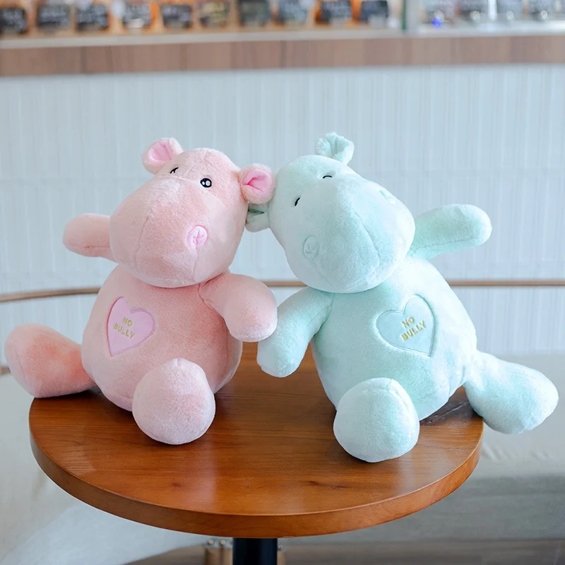 Плюшевая игрушка в виде сердца хиппотама мягкие Мультяшные животные кукла