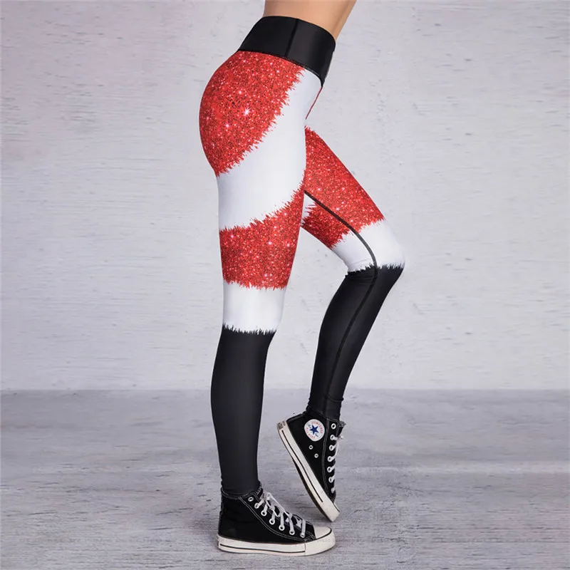 

Seamless leggings women Christmas Yoga Pants femme Leggings sport fitness high waist Running Elastic gym leggins deporte mujer