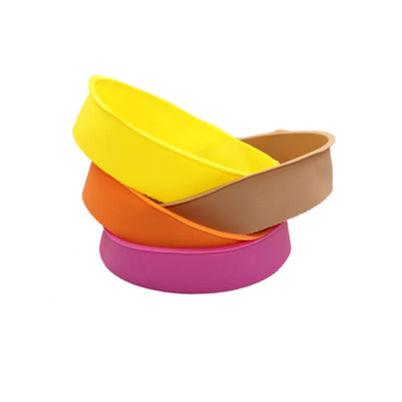 Круглая силиконовая форма для тортов антипригарная помадки шоколадная выпечки