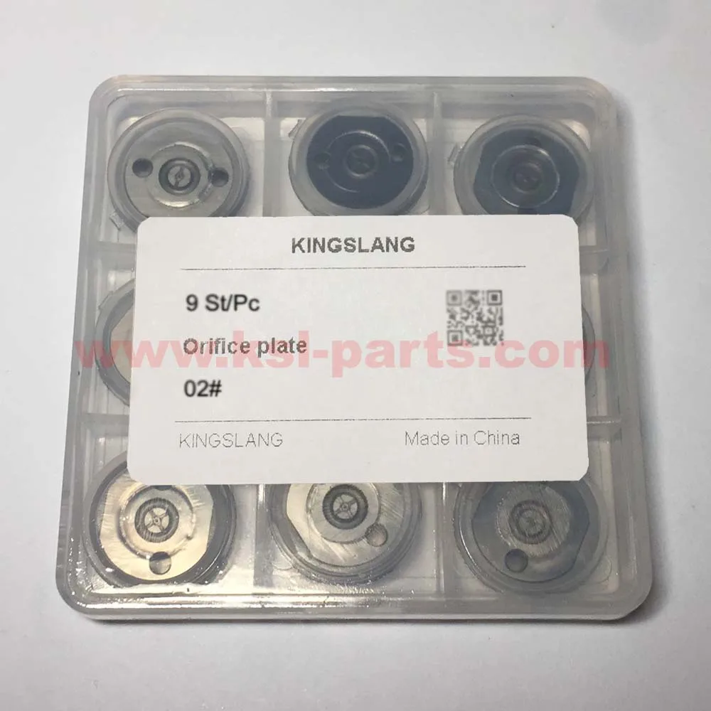 Для контрольного клапана дизельной плиты 4 шт. 02 # пластина с отверстием для