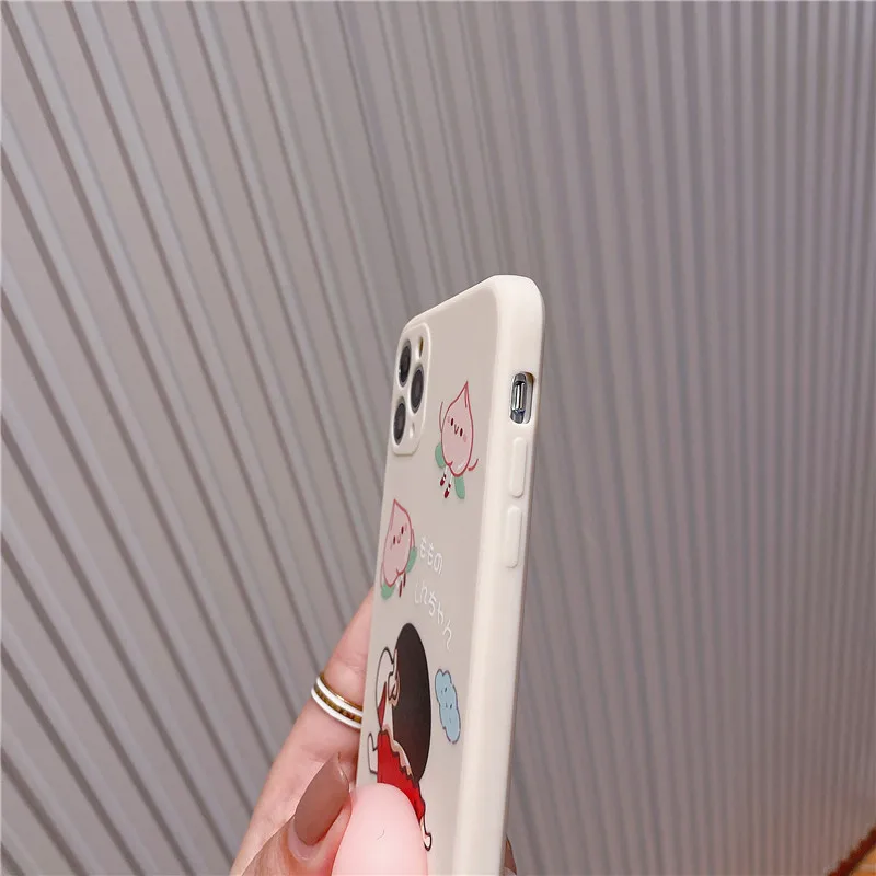 

Phone Case For iPhone 11 12 Pro Max Cute Cartoon Silicone Buttocks Cases For iPhone XR XS Max 7 8 Plus X Back Cover