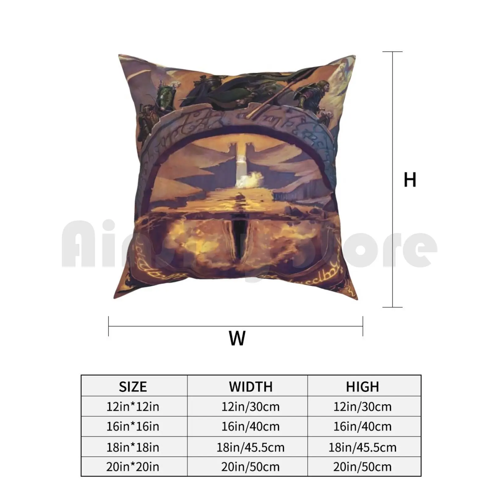 Путешествие Подушка Чехол с принтом домашняя мягкая подушка DIY крышка карты