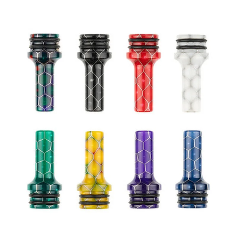 Hight Colorful Mouth Resin Drip Tips 510 MTL Thread Cigarette Mouthpiece Small Caliber Taste Type | Дом и сад