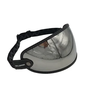 New Motorcycle HD Helmets Bubble Shield Lens Sunglasses Accessories Fit Retro Biltwell Gringo BELL R