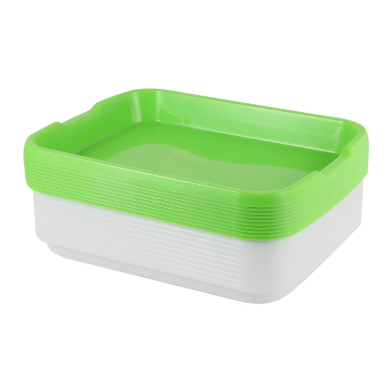 10 комплектов двухслойный поднос для прорастания семян | Дом и сад