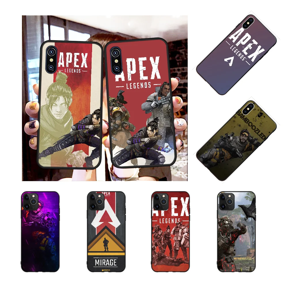 NBDRUICAI Apex Legends чехол для телефона iPhone 11 pro XS MAX 8 7 6 6S Plus X 5S SE XR чехол|Бамперы| |