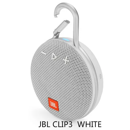 JBL CLIP3 WHITE JBL CLIP3 Беспроводная музыкальная шкатулка 3 поколения bluetooth портативный сабвуфер наружный динамик мини аудио водонепроницаемый дизайн - Цвет: JBL CLIP3 WHITE