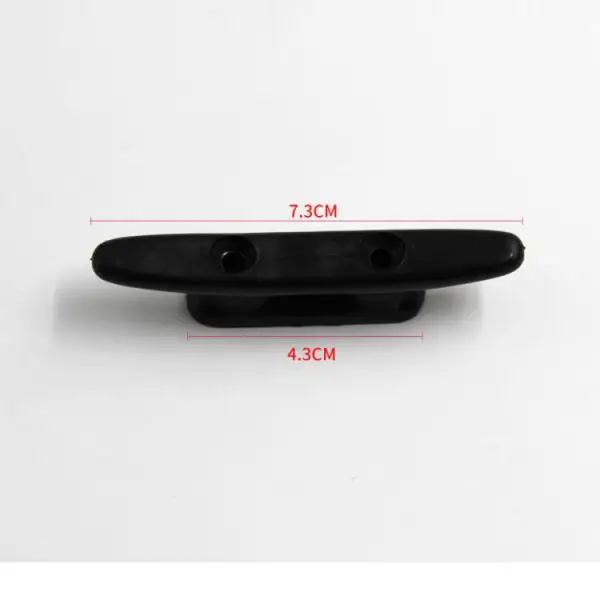 

Boat Mooring Anchor Cleat Plastic Dock Cleat, Black for Kayak Canoe Deck