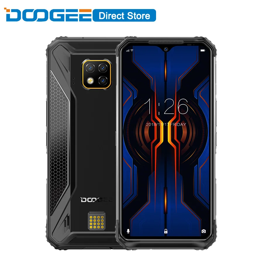 DOOGEE S95 Pro модульный прочный мобильный телефон IP68/IP69K 6 3 дюймов дисплей 5150 мАч Helio P90