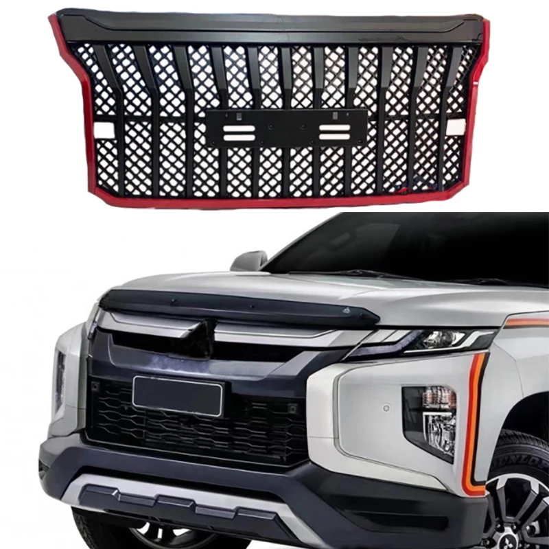 

Fit for Toyota Fortuner 2016-2019 Face Center Bumper Grille Moulding Car Front Bumper Grille high quality ABS grille