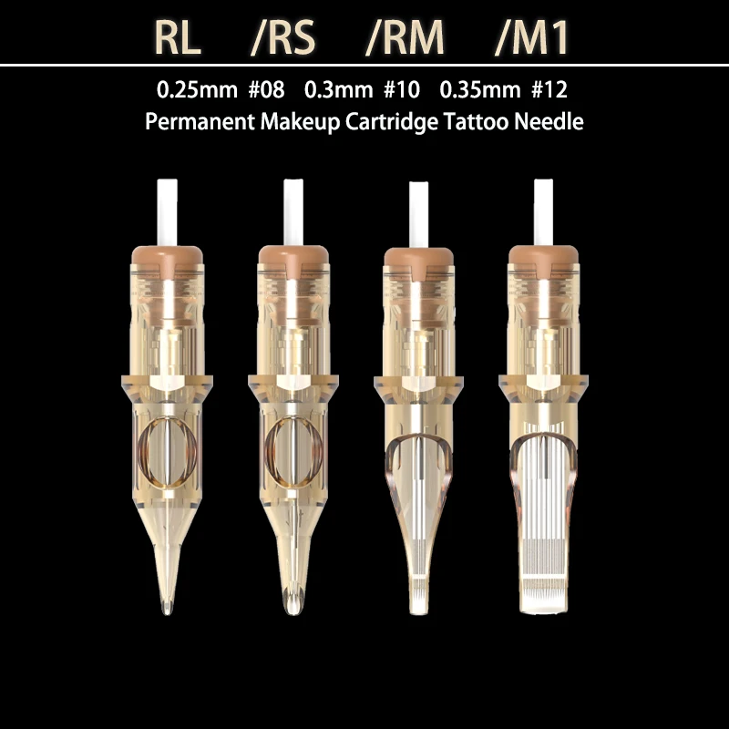 

Tattoo Cartridge Mix Round Liner Shader Disposable Sterilized Safety Tattoo Needle RL RS RM M1 5pcs