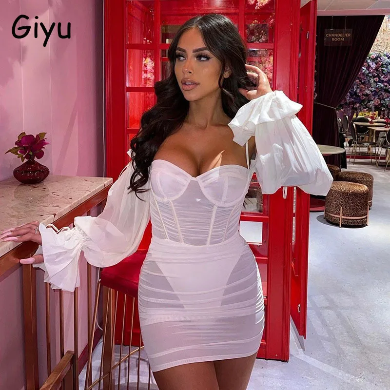 Giyu для ночного клуба вечерние платье 2021 женская обувь пикантные сетчатые